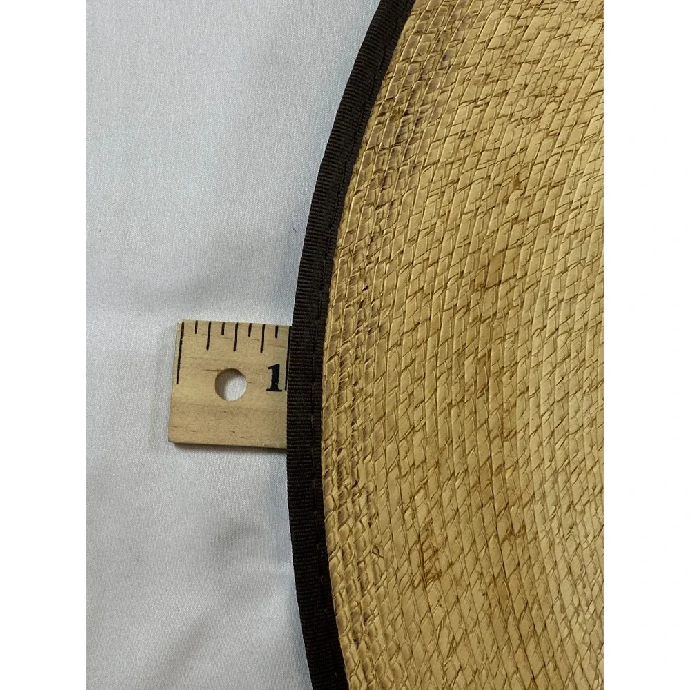 Justin‎ 20X Straw Cowboy Hat Natural Tan Western Wide Brim Made in Mexico 7 1/4